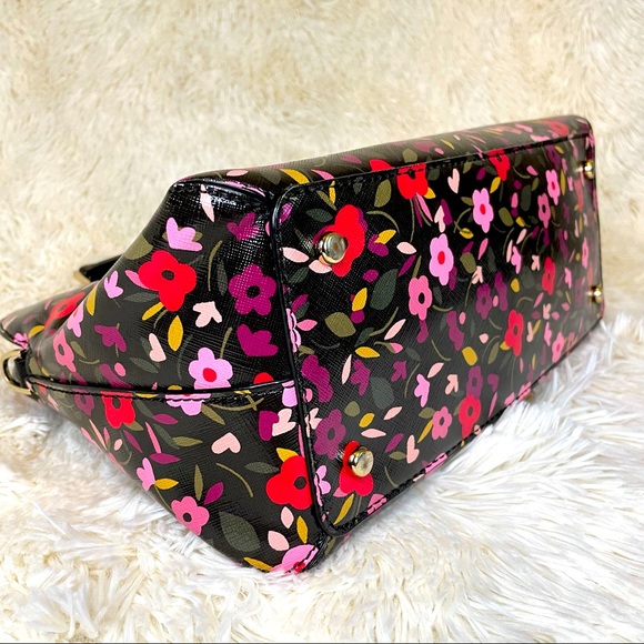 Kate Spade Floral Satchel - Picture 13 of 14